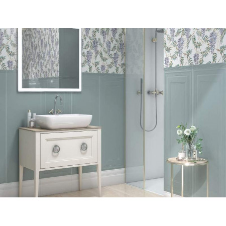 Плитка 14007R Монфорте розовый панель обрезной 40x120