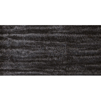 Плитка Декор Metallica чёрный 25х50