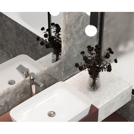 Керамогранит Orlando Gris серый Полированный 60x60