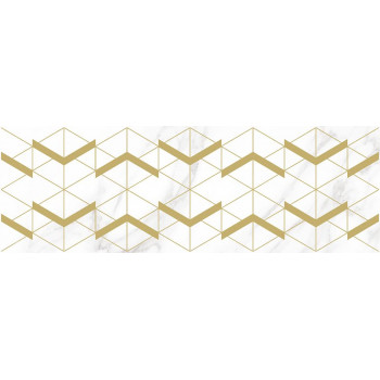 Плитка Декор Camelot Wing белый 20х60