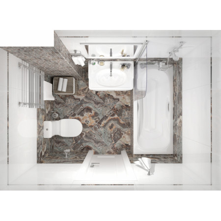 Плитка Brouni коричневый 25х75