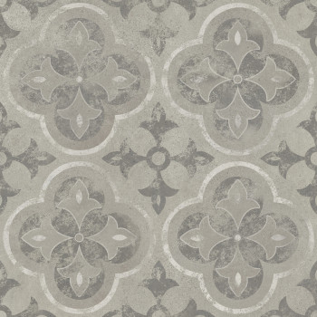 Керамогранит SL4R093 Soul пэчворк серый 42x42