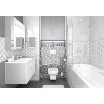 Мозаика Мозаика Lima серая 30х30