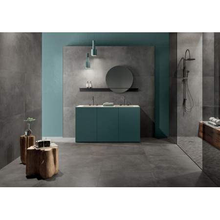 Керамогранит 610130004072 Millenium Black Battiscopa 7.2x60