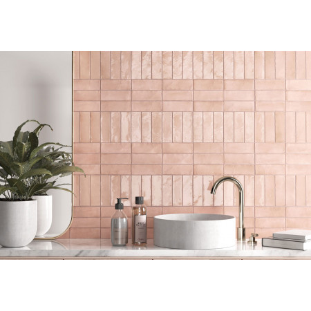 Керамогранит 27986 Coco Orchard Pink Glossy 5x15
