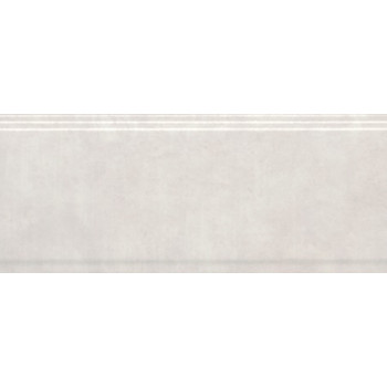 Плитка BDA004R Сад Моне бордюр белый обрезной 30*12