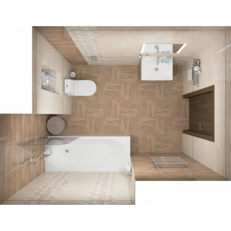 Плитка Platan тёмно-бежевый 08-01-11-428 20х40