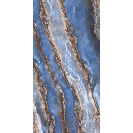 Керамогранит 300040528 MARBLE ONYX SKY BLUE SUGAR EFFECT 60*120 (лаппатированная)