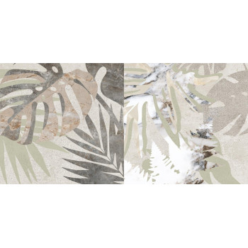 Керамогранит K949798LPR01VTE0 Marble-Beton Декор Цветочный 30x60