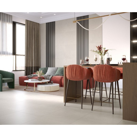 Керамогранит Voltas Crema бежевый сатинированный 60x120