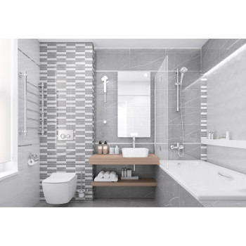 Плитка 18-03-06-3618 Rubio Декор светло-серый 30х60