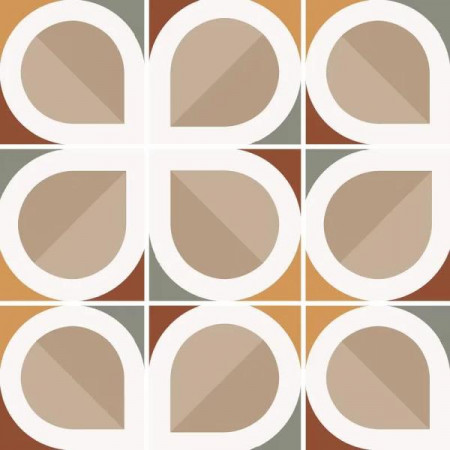 Керамогранит 27691 BAUHOME BLATT WARM 20x20