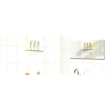 Плитка 6600 Белая блестящая 25х40