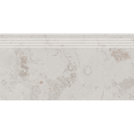 Ступени DD205300R/GR Ступень Про Лаймстоун серый светлый натуральный обрезной R10 60х30