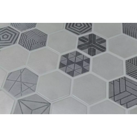 Керамогранит 1333S Агуста черный натуральный R10 9,8х9,8