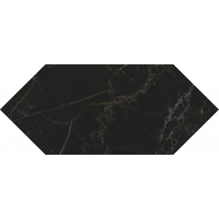 Плитка 35007 Келуш черный глянцевый 14х34