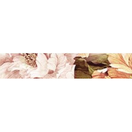 Плитка Бордюр Peony 4х25