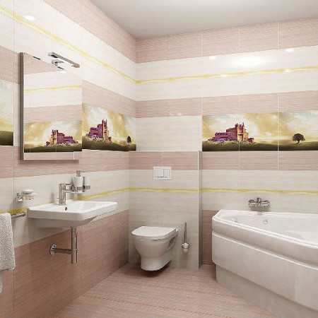 Плитка Бордюр рельефный Castle br1020D194-1 20х10