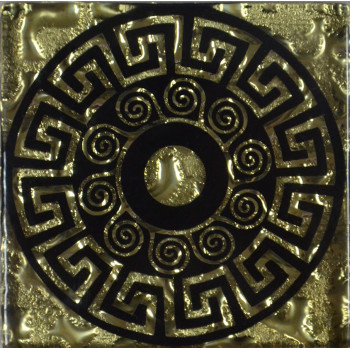 Плитка Греция золото 6.6х6.6