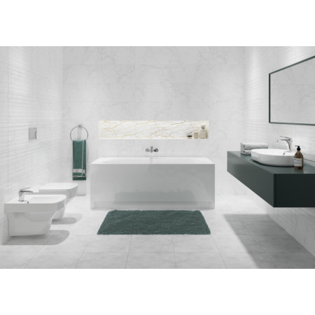 Плитка KTL052D Calacatta рельеф белый 29,8x59,8