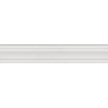 Плитка BLF008R Бордюр Багет Синтра белый матовый обрезной 40х7,3