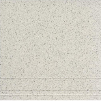 Ступени U126M серо-бежевый рельеф, ступень матовая 30х30