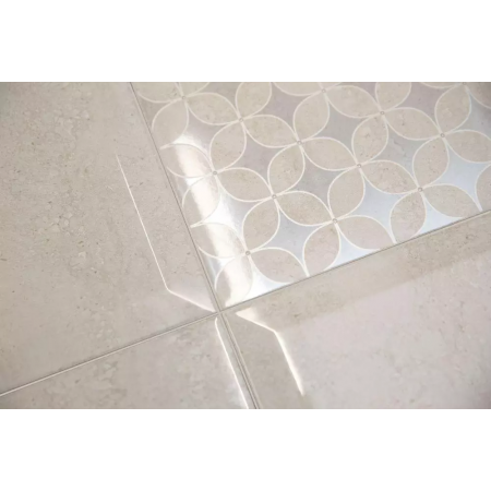 Плитка PFE033 Карандаш Туф бежевый светлый глянцевый 20х2