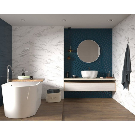 Плитка PL-023 Бордюр черный стекло 2,3х60