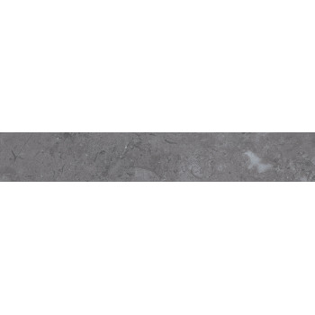 Керамогранит DD205120R/3BT Плинтус Про Лаймстоун серый темный натуральный обрезной 60х9,5