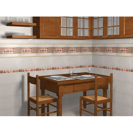 Плитка 144 Карандаш бежевый матовый 20*1.5