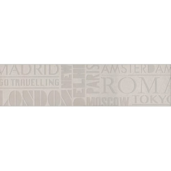 Керамогранит SBD007/DD3186 Про Матрикс белый шрифты 15x60