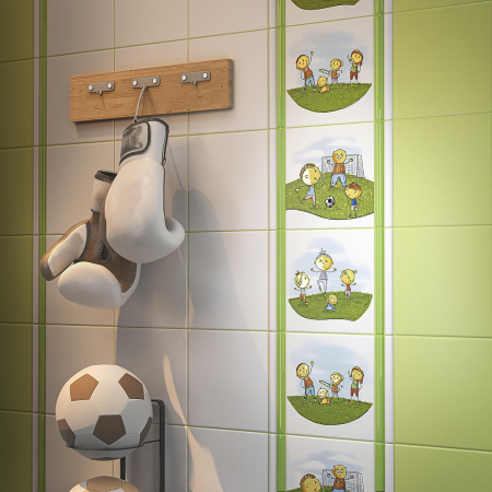 Плитка OS/A255/5009 Бордюр Веселые старты 20x6,3