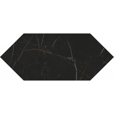 Плитка 35007 Келуш черный глянцевый 14х34