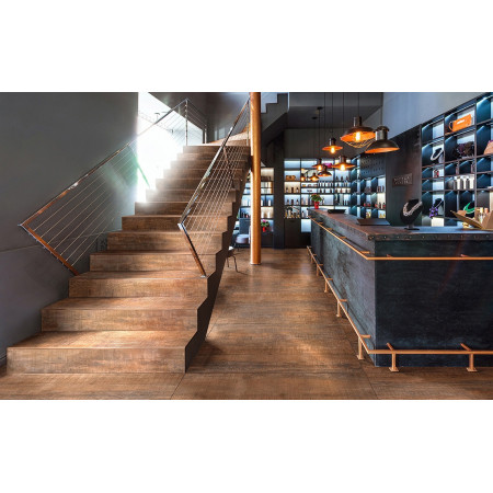 Ступени Stage Lux Granite WOOD EGO Grey Blue / Ступень Люкс Гранит ВУД ЭГО Серо-голубой ASR 120x32