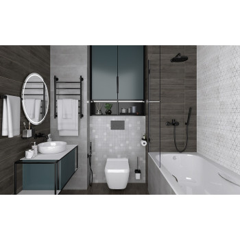 Плитка 60135 Sharp светло-серый 20х60