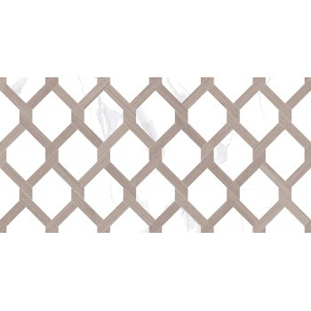 Плитка 08-00-17-2466 Statuario табачный узор 20х40