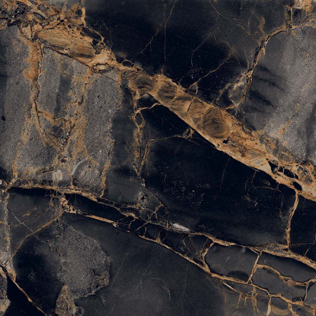 Керамогранит GR101 Golden Black High glossy 600x600