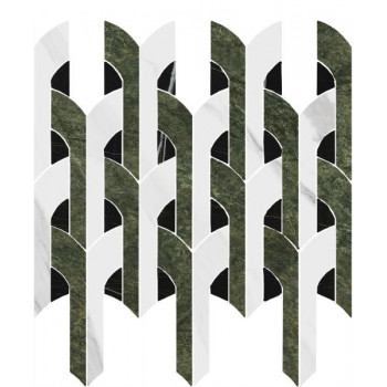 Керамогранит ID148 Риальто Нобиле 2 наборный лаппатированный 34,5x30