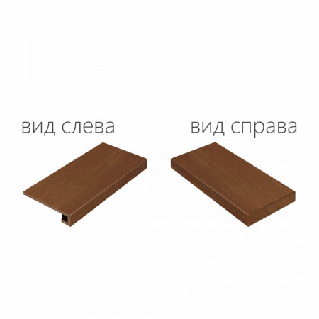 Ступени 620070000681 Surface Corten Scalino Angolare Destro 33x60