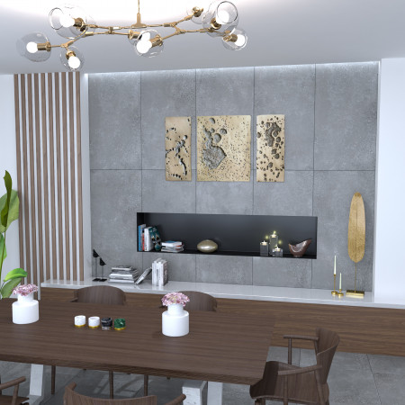 Керамогранит Tiffany графитовый 60х120