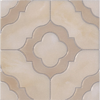 Керамогранит MLD/B64/SG1550L Вставка Помильяно беж лаппатированный 14,5х14,5