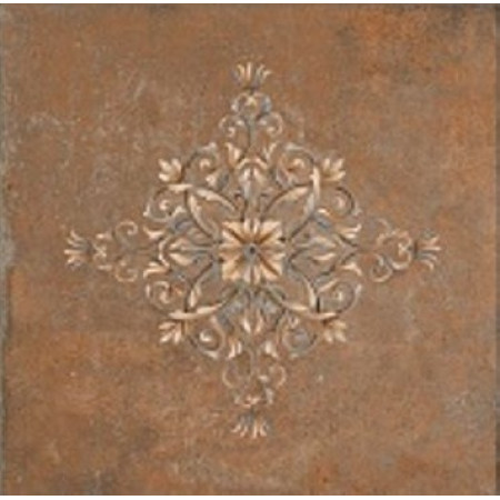 Керамогранит SG926400N Каменный остров коричневый декорированный 30x30