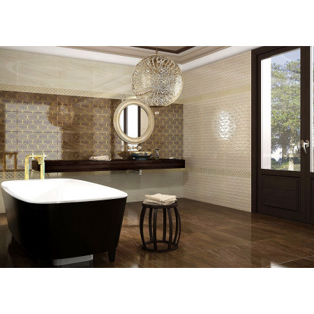 Плитка K927873 Ethereal 3D Декор Светло-бежевый 30х60