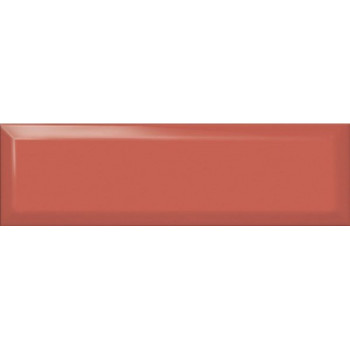 Плитка 9023 Аккорд коралловый грань 8,5х28,5