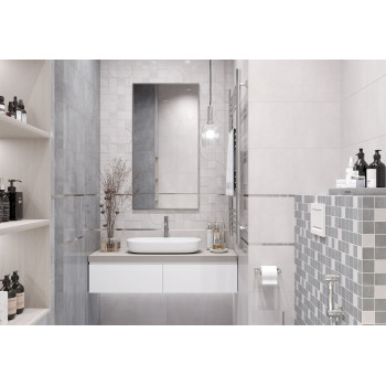 Плитка 18-03-20-3621 Stream Декор светлый 30х60