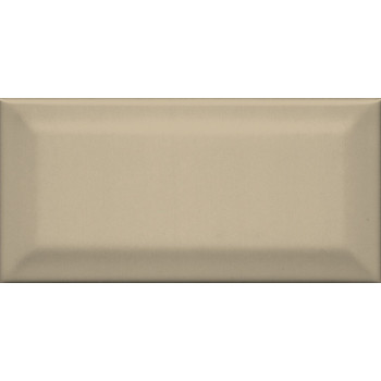 Плитка 16052 Клемансо беж тёмный грань 7.4*15