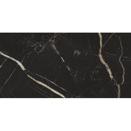 Плитка 16072 Фрагонар чёрный 7.4*15