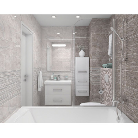 Плитка Marmo Tresor Декор коричневый 17-03-15-1189-0 20х60