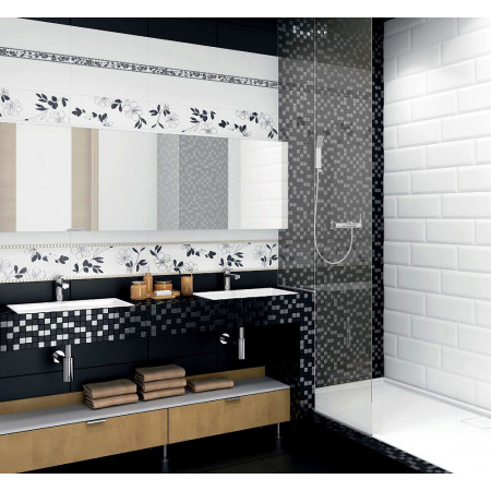 Плитка 15152 Бельканто бордо 15x40