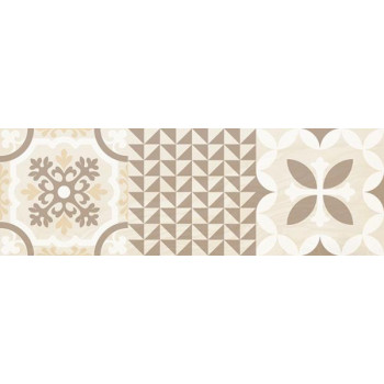 Плитка Shine бежевый узор 17-00-11-1198 20х60